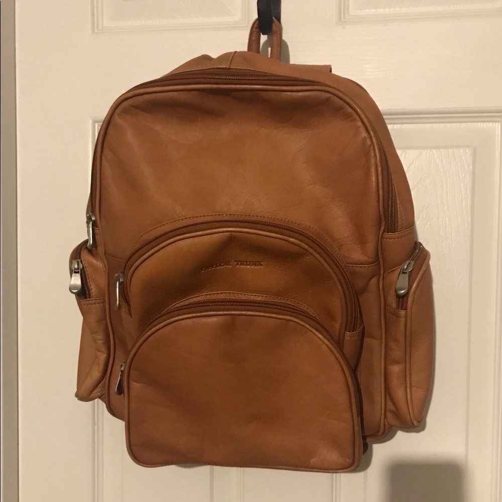 Taylor Trunk Leather Backpack